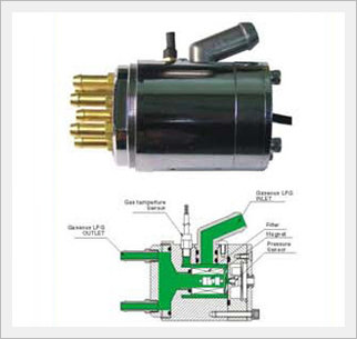 BF-200 Rail Filter with MAP SENSOR Made in Korea